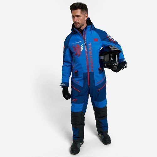 Комбинезон-поплавок мужской Finntrail Float 21 3902, мембрана Hard-Tex, синий, размер 54-56 (XL), 180-190 см
