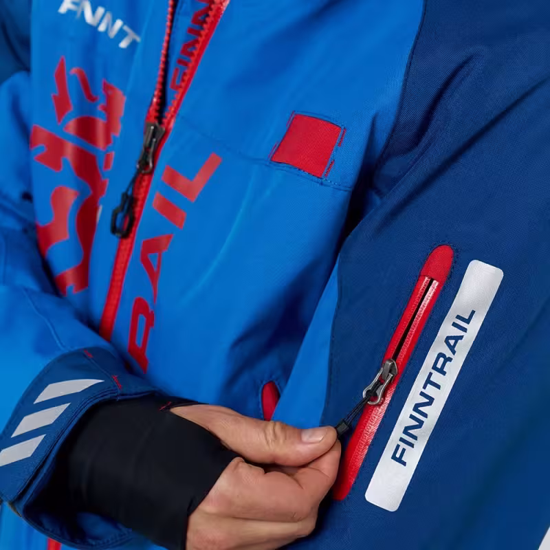 Комбинезон-поплавок мужской Finntrail Float 21 3902, мембрана Hard-Tex, синий, размер 54-56 (XL), 180-190 см