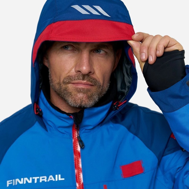 Комбинезон-поплавок мужской Finntrail Float 21 3902, мембрана Hard-Tex, синий, размер 62-64 (XXXL), 190-200 см