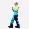Комбинезон женский Finntrail Rachel 3851 BlueLime, мембрана Hard-Tex, голубой, размер XS (42-44), 155-165 см