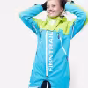Комбинезон женский Finntrail Rachel 3851 BlueLime, мембрана Hard-Tex, голубой, размер S (44-46), 160-170 см