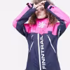 Комбинезон женский Finntrail Rachel 3851 DarkGreyPink, мембрана Hard-Tex, розовый, размер M (46-48), 165-175 см