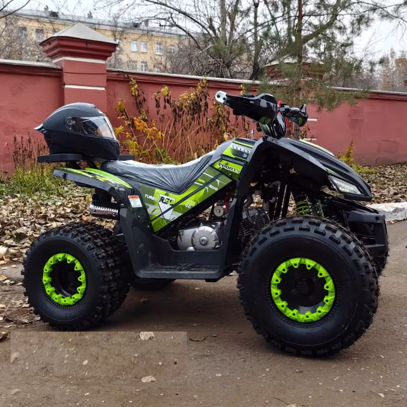 Комплект запчастей для сборки детского квадроцикла Yacota Sporty XX, черный/зеленый