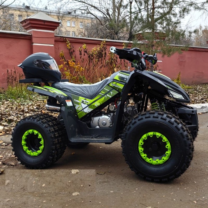 Комплект запчастей для сборки детского квадроцикла Yacota Sporty XX, черный/зеленый