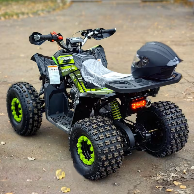 Комплект запчастей для сборки детского квадроцикла Yacota Sporty XX, черный/зеленый