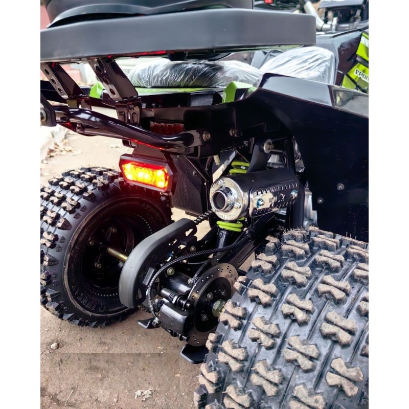 Комплект запчастей для сборки детского квадроцикла Yacota Sporty XX, черный/зеленый