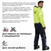 Комбинезон мужской Finntrail Backcountry 3901  DarkGreyLime, мембрана Hard-Tex, салатовый/серый, размер XS (42-44), 160-170 см