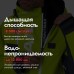 Комбинезон мужской Finntrail Backcountry 3901  DarkGreyLime, мембрана Hard-Tex, салатовый/серый, размер XS (42-44), 160-170 см