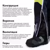 Комбинезон мужской Finntrail Backcountry 3901 DarkGreyLime, мембрана Hard-Tex, салатовый, размер 42-44 (XS), 160-170 см