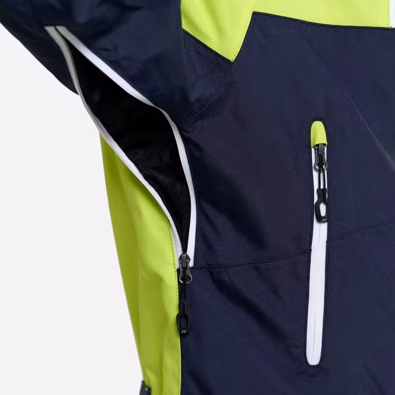 Комбинезон мужской  Finntrail Backcountry 3901 DarkGreyLime, мембрана Hard-Tex, салатовый, размер 44-46 (S), 165-175 см