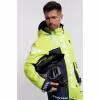 Комбинезон мужской Finntrail Backcountry 3901 DarkGreyLime, мембрана Hard-Tex, салатовый, размер 56-58 (XXL), 185-195 см