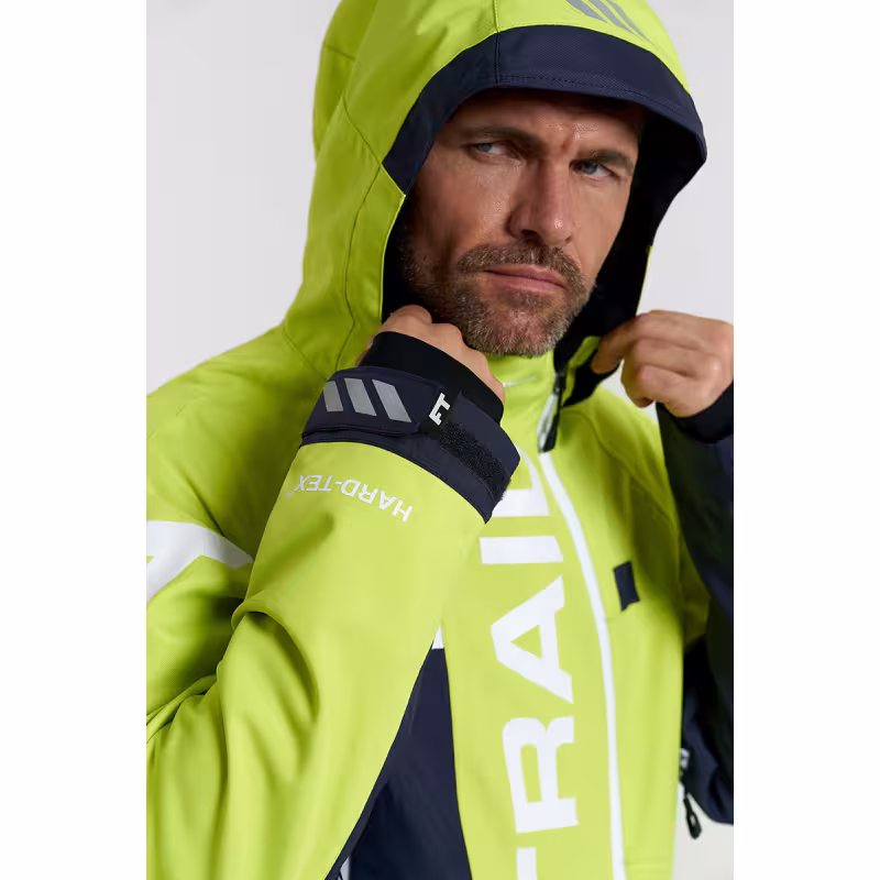 Комбинезон мужской Finntrail Backcountry 3901 DarkGreyLime, мембрана Hard-Tex, салатовый, размер 56-58 (XXL), 185-195 см