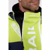 Комбинезон мужской Finntrail Backcountry 3901 DarkGreyLime, мембрана Hard-Tex, салатовый, размер 56-58 (XXL), 185-195 см