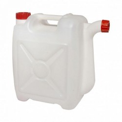 Канистра пластиковая для воды, белый, 15 л