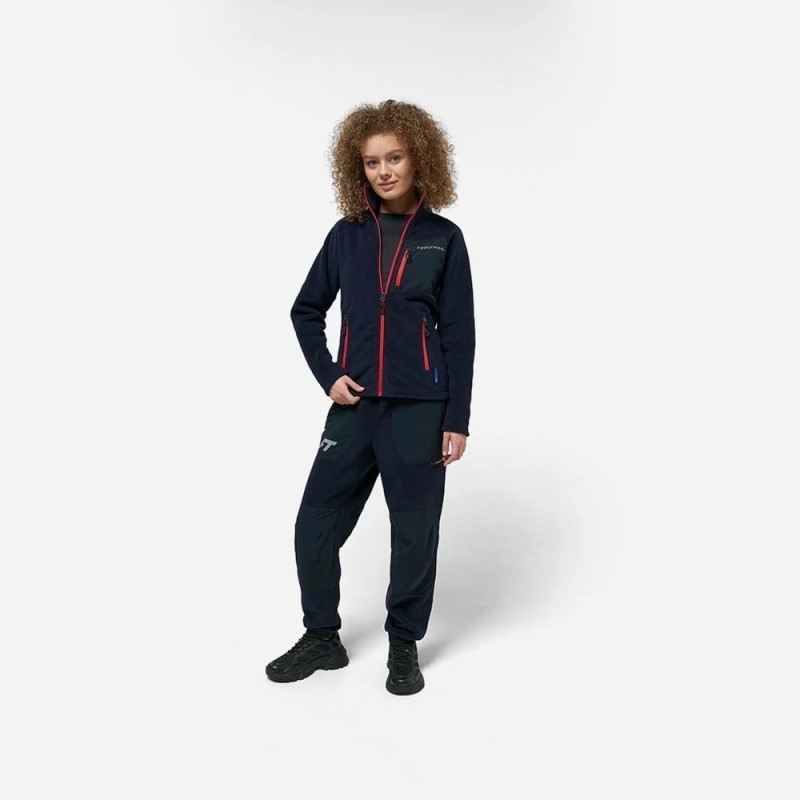 Толстовка женская Finntrail Polar W 1396, флис, черный, размер 44-46 (S), 160-170 см