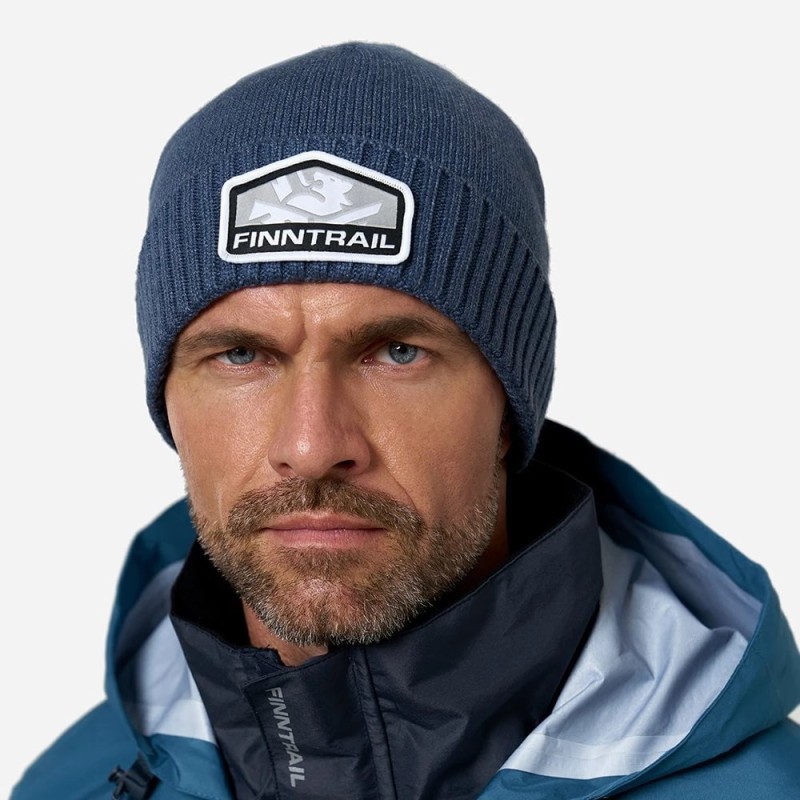 Шапка Finntrail Waterproof Hat 9714 Blue, голубой, размер M-L