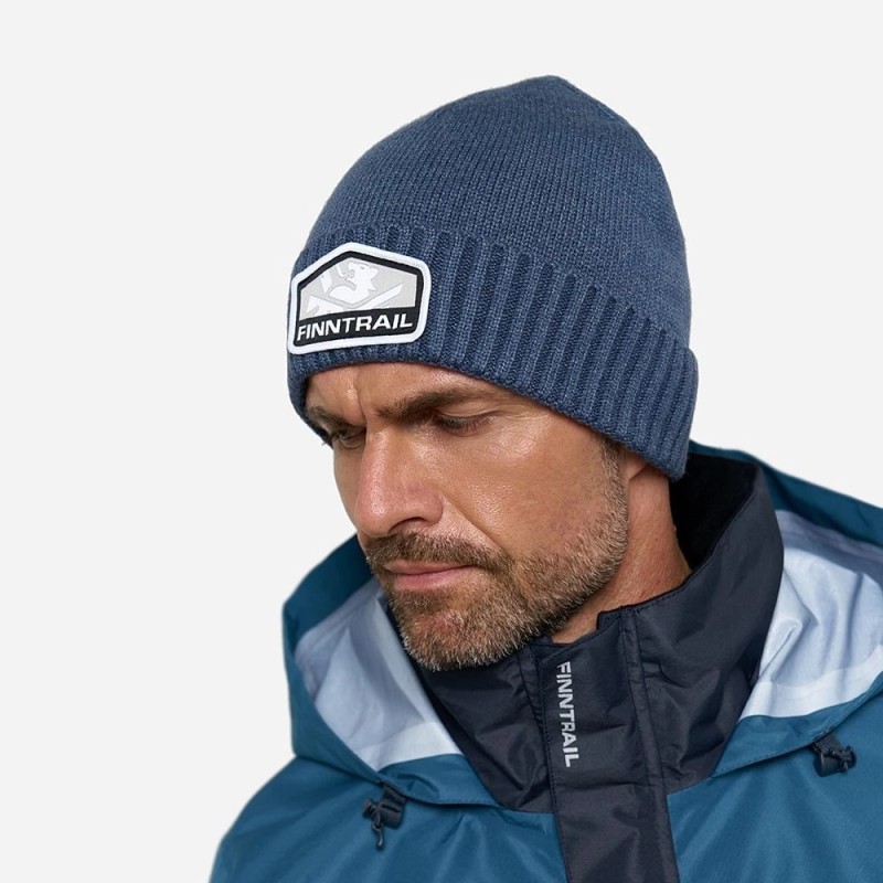 Шапка Finntrail Waterproof Hat 9714 Blue, голубой, размер M-L