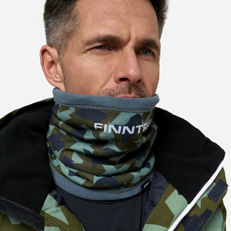 Шарф-бафф Finntrail TubePro 9802, полиэстер, зеленый камуфляж, размер универсальный