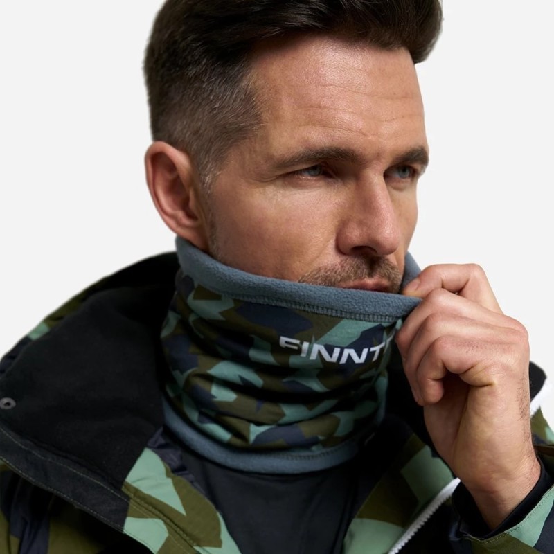Шарф-бафф Finntrail TubePro 9802, полиэстер, зеленый камуфляж, размер универсальный
