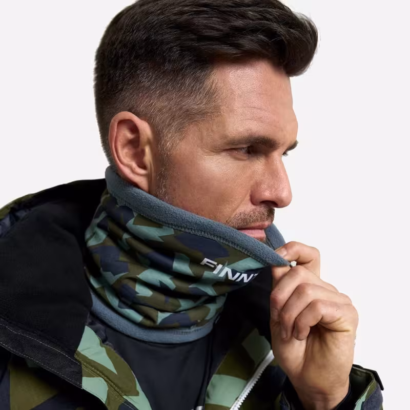Шарф-бафф Finntrail TubePro 9802, полиэстер, зеленый камуфляж, размер универсальный