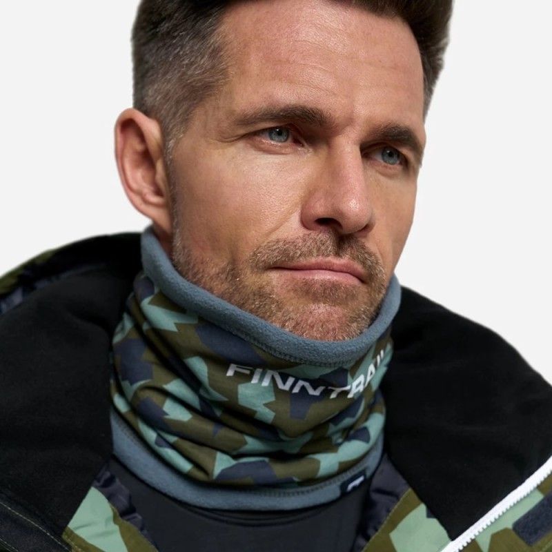 Шарф-бафф Finntrail TubePro 9802, полиэстер, зеленый камуфляж, размер универсальный