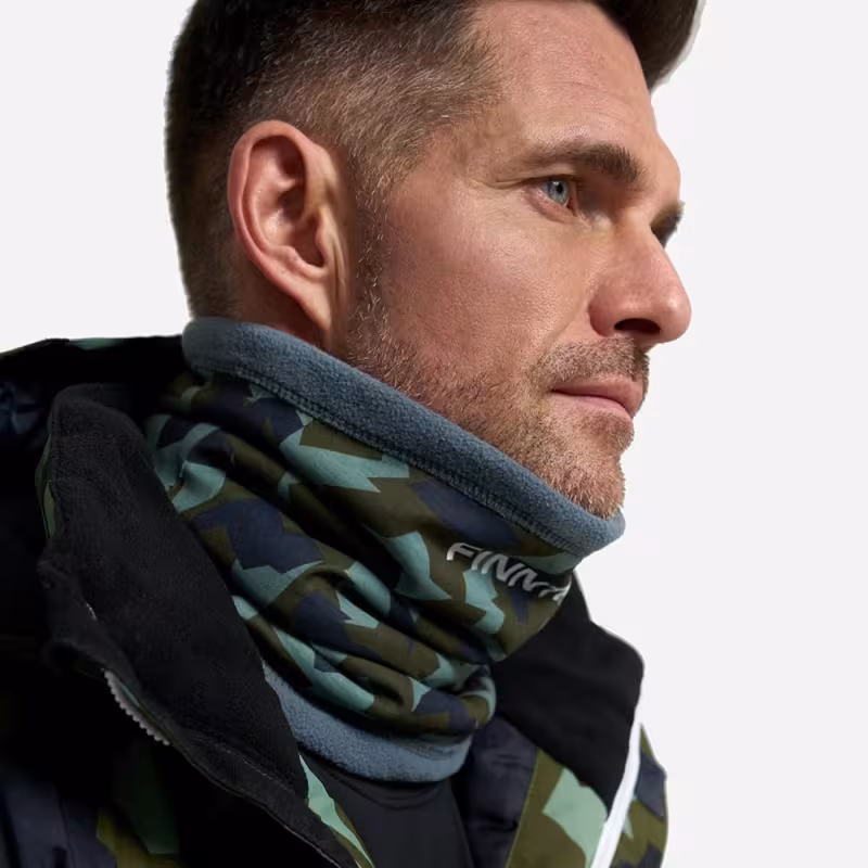 Шарф-бафф Finntrail TubePro 9802, полиэстер, зеленый камуфляж, размер универсальный