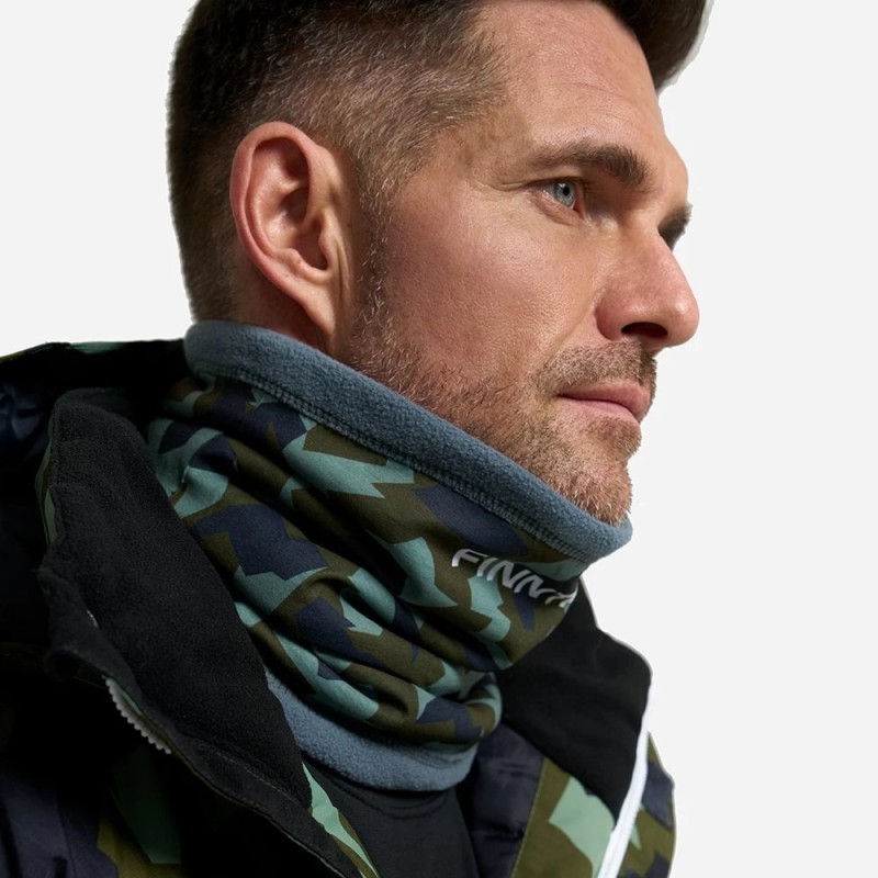 Шарф-бафф Finntrail TubePro 9802, полиэстер, зеленый камуфляж, размер универсальный