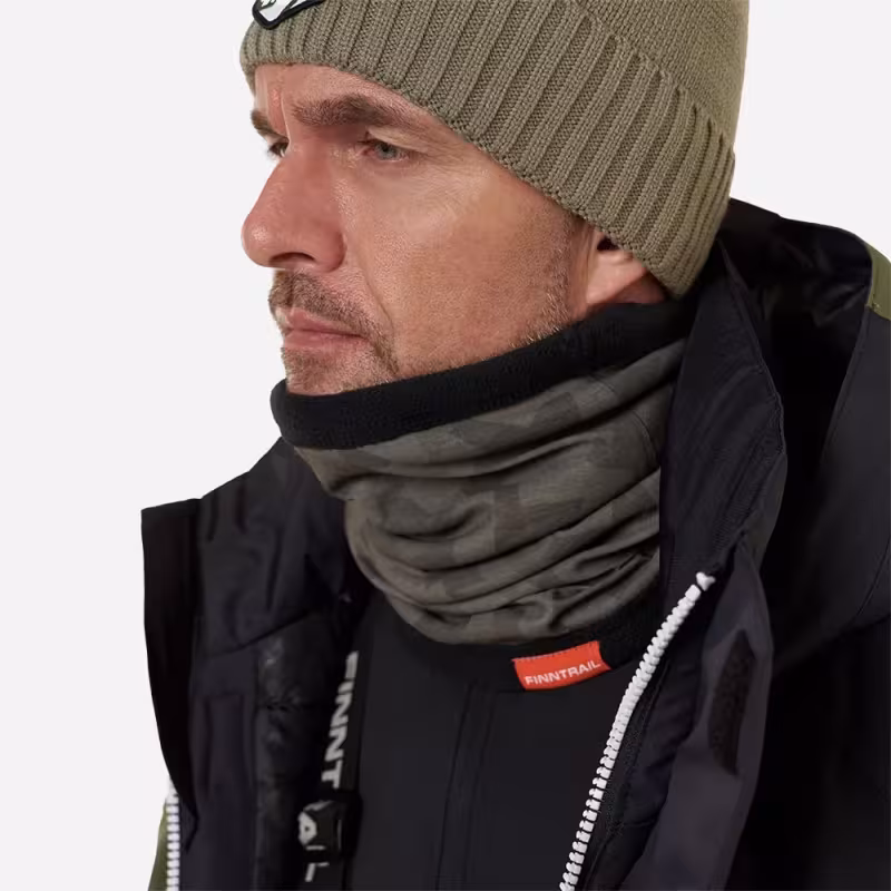 Шарф-бафф Finntrail TubePro 9802, полиэстер, серый камуфляж, размер универсальный
