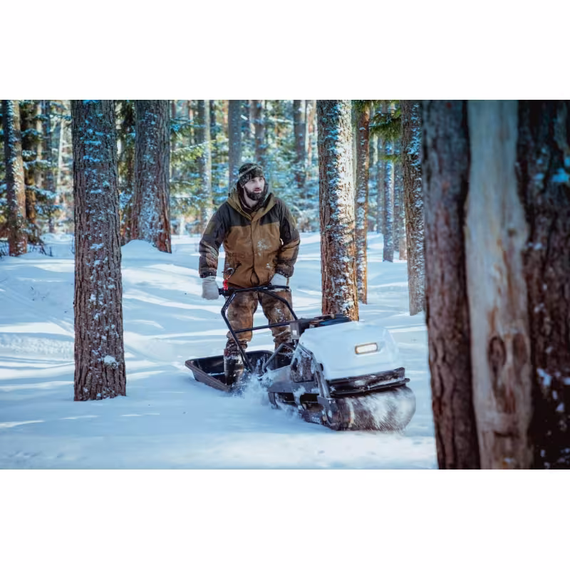 Мотобуксировщик Tinger Dog, 15 л.с., катки, электростартер, реверс