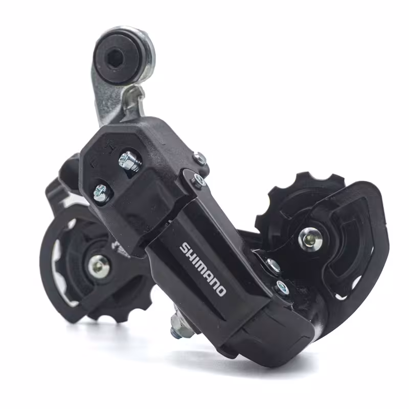 Переключатель задний Shimano Tourney RD-TY200, 6/7 скоростей, черный