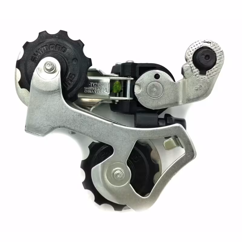 Переключатель задний Shimano Tourney RD-TY21B, 3/7 скоростей, серый