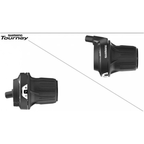 Рукоятка переключения передач правая Shimano Tourney Revoshift SL-RV200 ASLRV2007RA, 7 скоростей, 22,2 мм