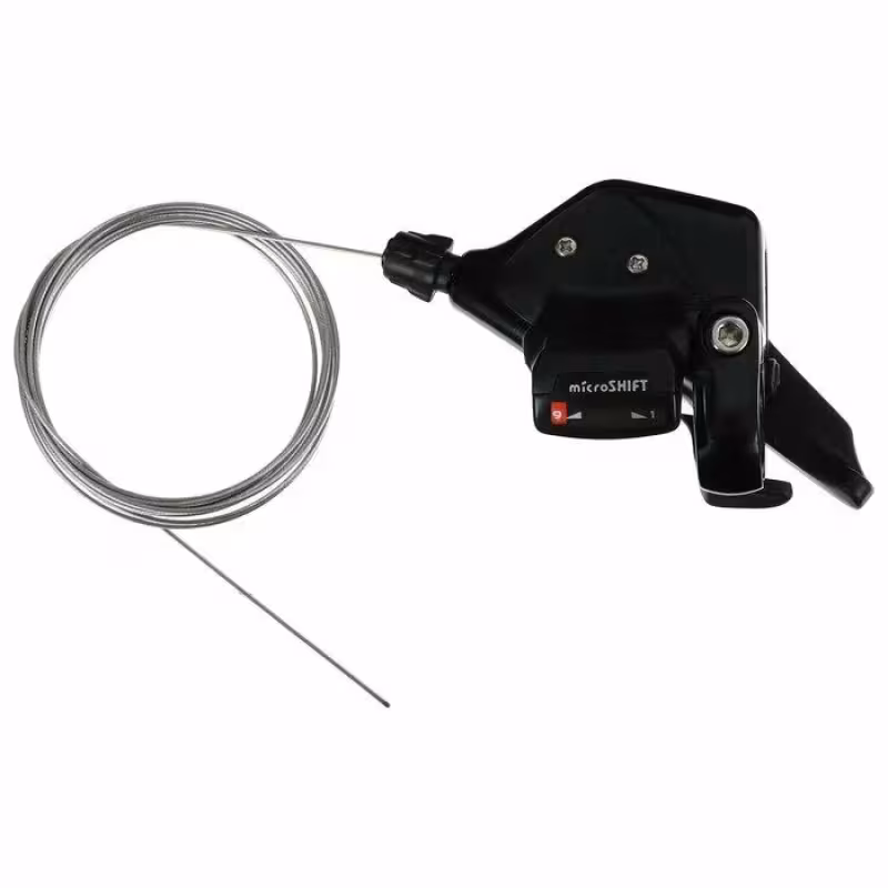 Рукоятка переключения передач правая Microshift TS38-9R YSLTS3890001, 9 скоростей