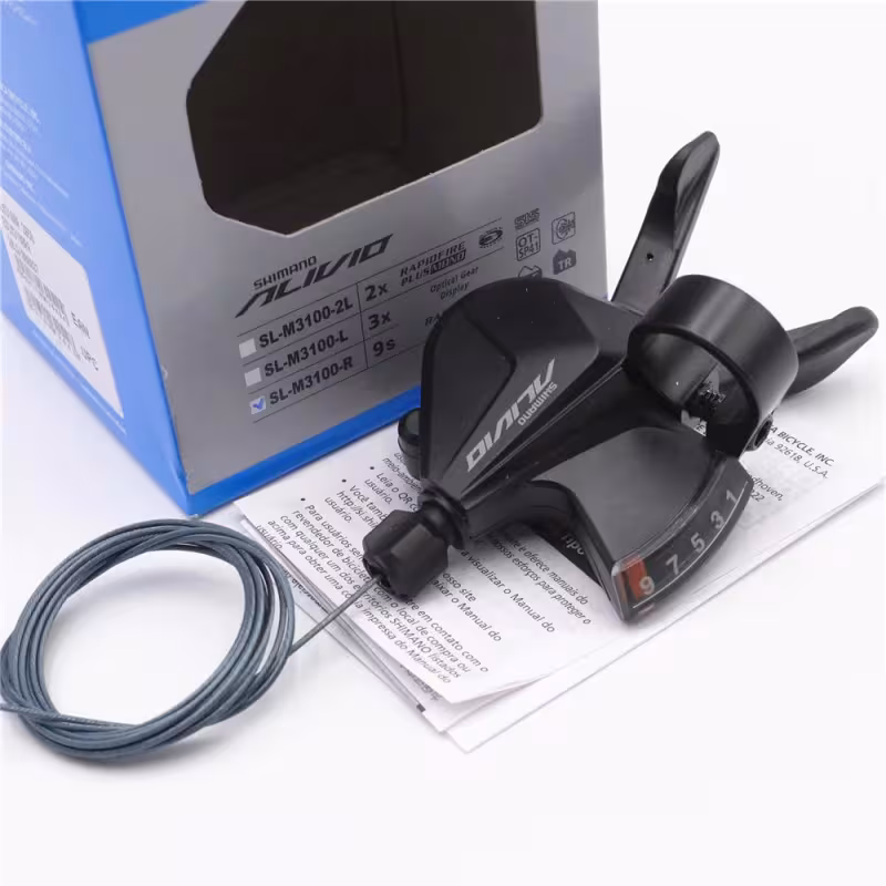 Рукоятка переключения передач правая Shimano Alivio SL-M3100-R ASLM3100RC, 9 скоростей