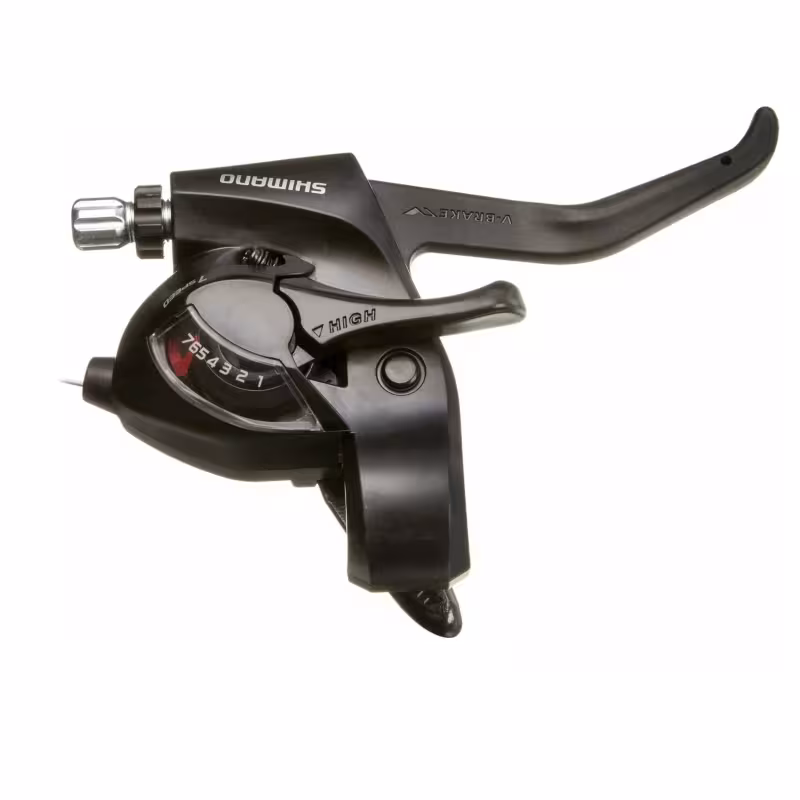 Рукоятка переключения передач правая Shimano Tourney ST-EF41-7R ASTEF41R7AL, 7 скоростей, 22,2 мм