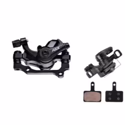 Тормоз механический (суппорт) RSX F-180/R-160 с адаптером 