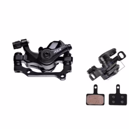Тормоз механический (суппорт) RSX F-180/R-160 с адаптером 