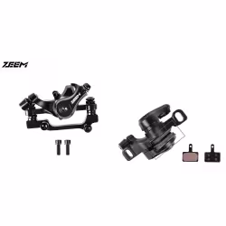 Тормоз механический (суппорт) Zeem F-180/R-160 с адаптером 