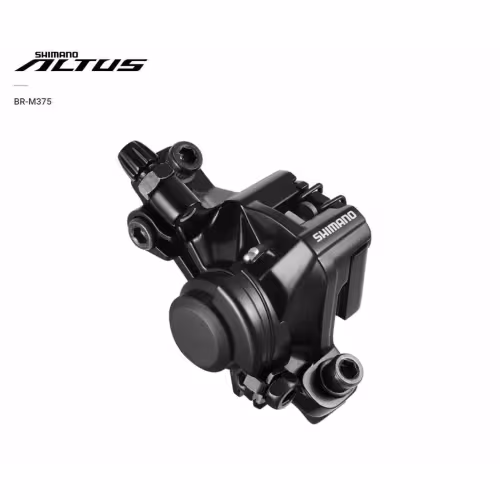 Тормоз механический (суппорт) Shimano  Altus BR-M375 F-180/R-160 с адаптером