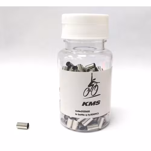 Наконечник оплетки переключения Kms d= 4,2 медь, черный, (упаковка 200 шт.) 