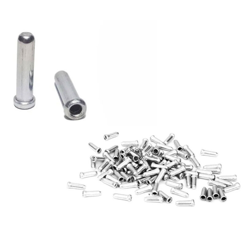 Наконечник троса  универсальный, алюминиевый KMS Sports, 2,0х12,5 мм, 1шт