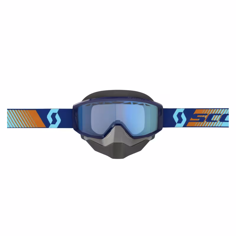 Мотоочки Scott Primal Snow Cross, синий/голубой