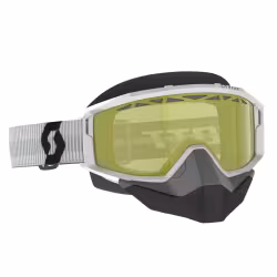 Мотоочки Scott Primal Snow Cross, черно-белый/желтый