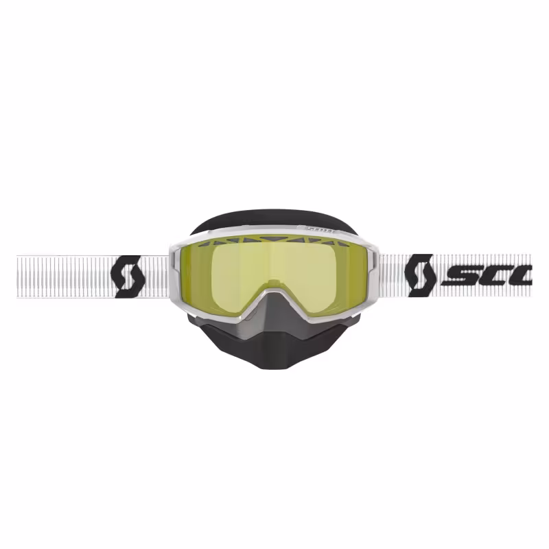 Мотоочки Scott Primal Snow Cross, черно-белый/желтый