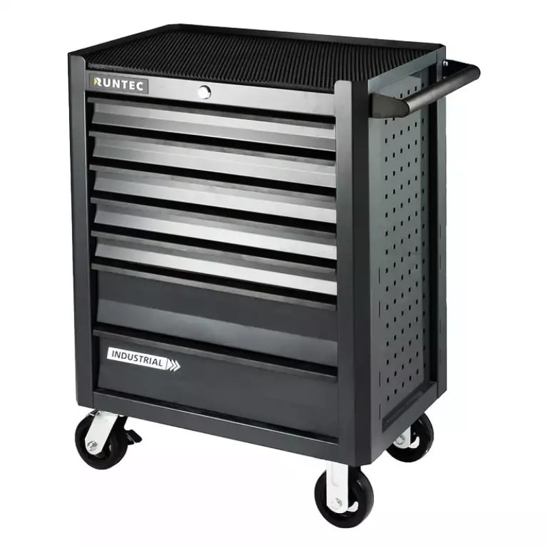 Тележка инструментальная Runtec RTIND-7G Industrial, 7 полок, серый