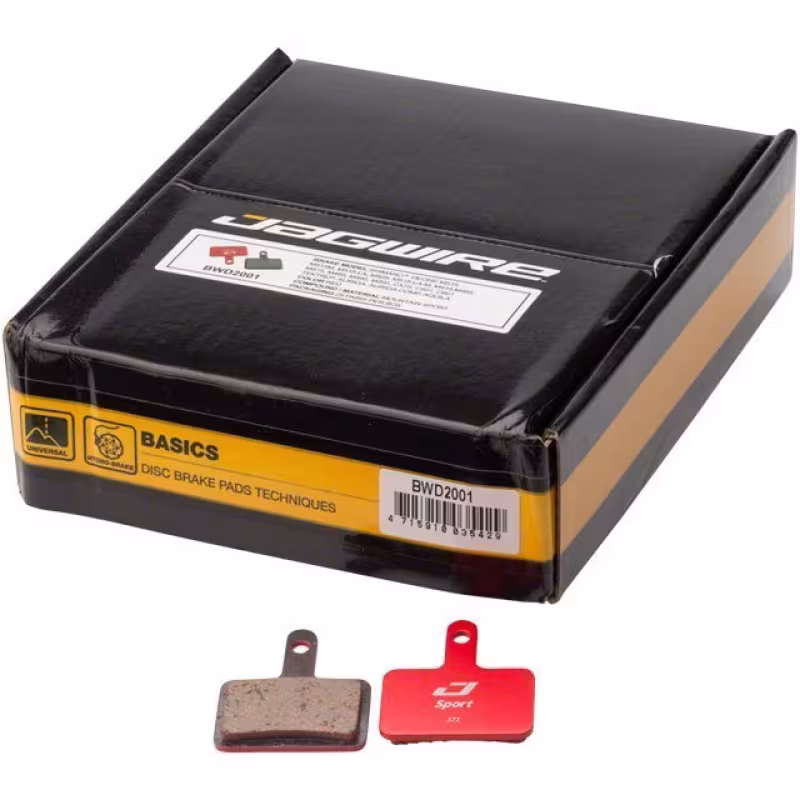 Колодки тормозные Jagwire BWD2001 Sport Semi-Metallic Disc Brake Pad Shimano Deore