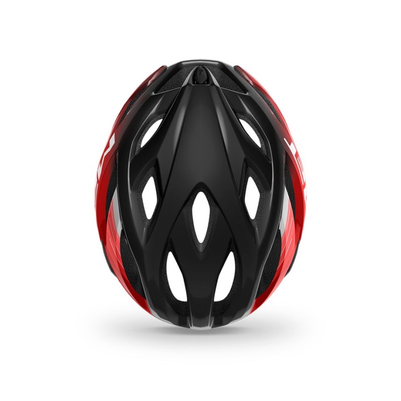 Велошлем Met Idolo Black, черный/красный, размер XL