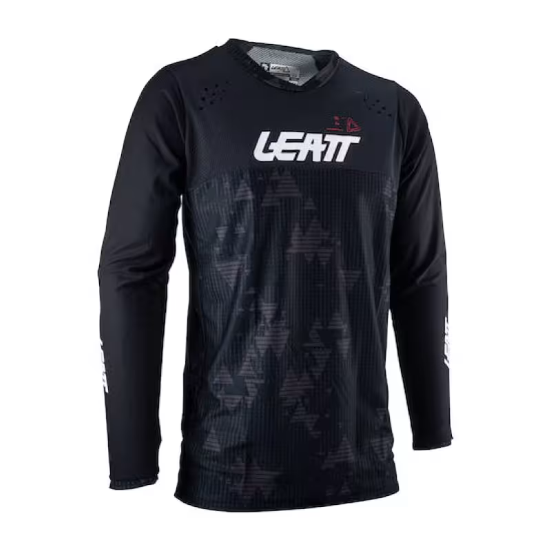 Джерси мужское Leatt Moto 4.5 Enduro Jersey, полиэстер, черный, размер XL