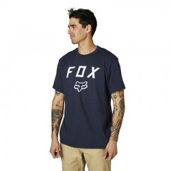 Футболка мужская Fox Legacy Moth SS Tee, хлопок, темно-синий, размер XL