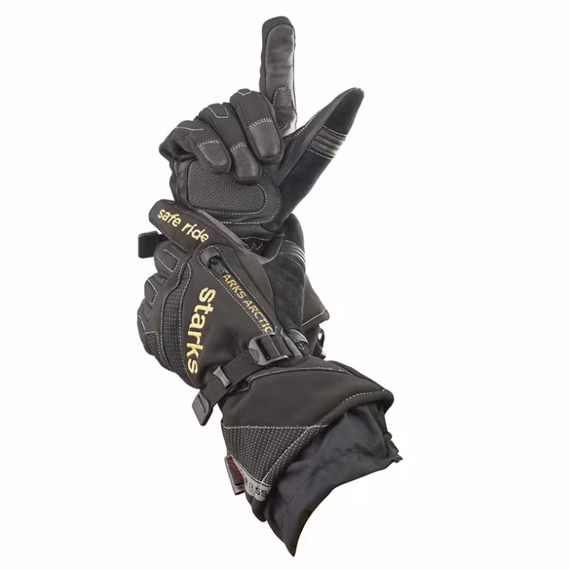 Мотоперчатки зимние Starks Arctic, черный, размер XХL